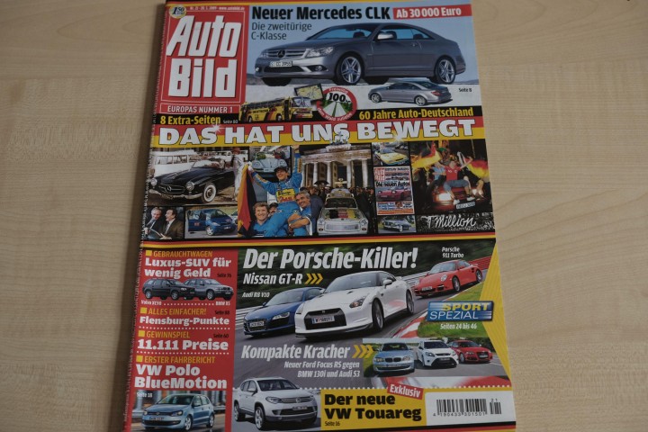 Deckblatt Auto Bild (21/2009)